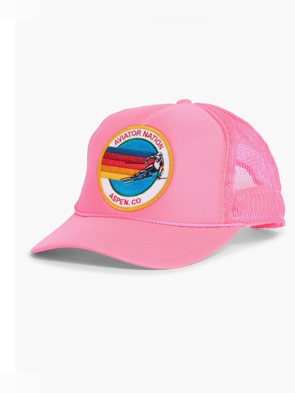 Aviator Nation Women’s ' Pink Trucker Hat